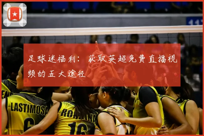 足球迷福利：获取英超免费直播视频的五大途径